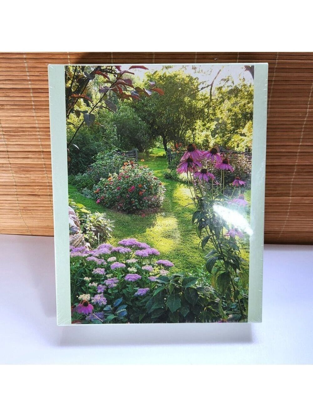 Lee Valley Puzzle Country Garden 513 Piece 15" x 21 1/4" Made in USA 2013